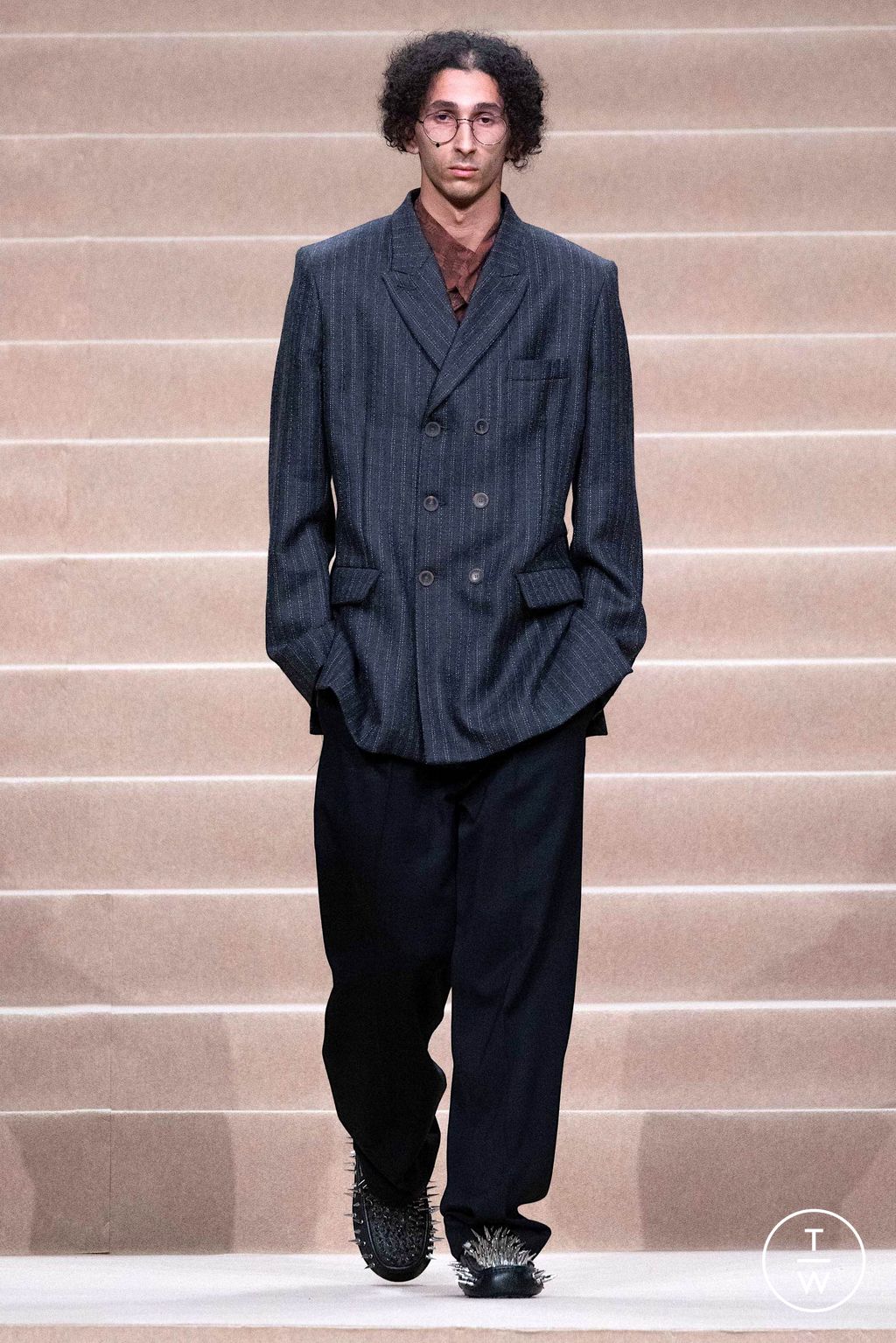 Fashion Week Florence - Pitti Fall/Winter 2024 look 24 from the Magliano collection menswear