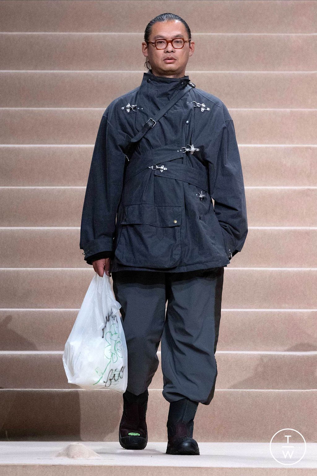 Fashion Week Florence - Pitti Fall/Winter 2024 look 25 from the Magliano collection menswear