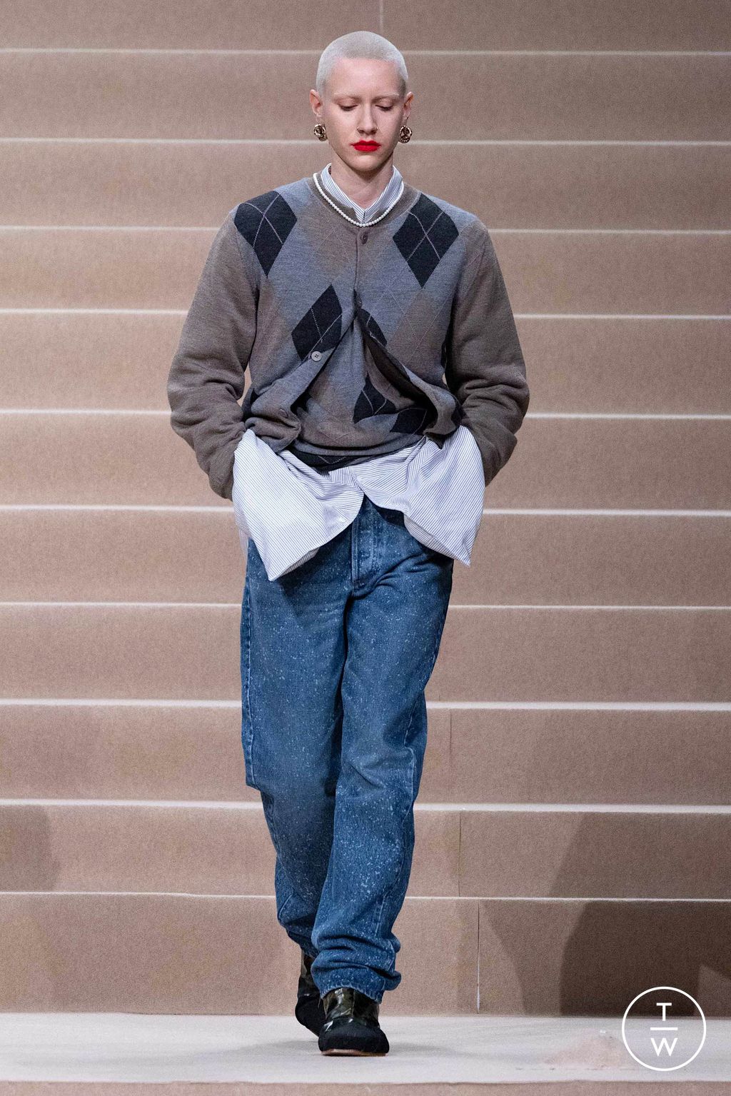 Fashion Week Florence - Pitti Fall/Winter 2024 look 32 from the Magliano collection menswear