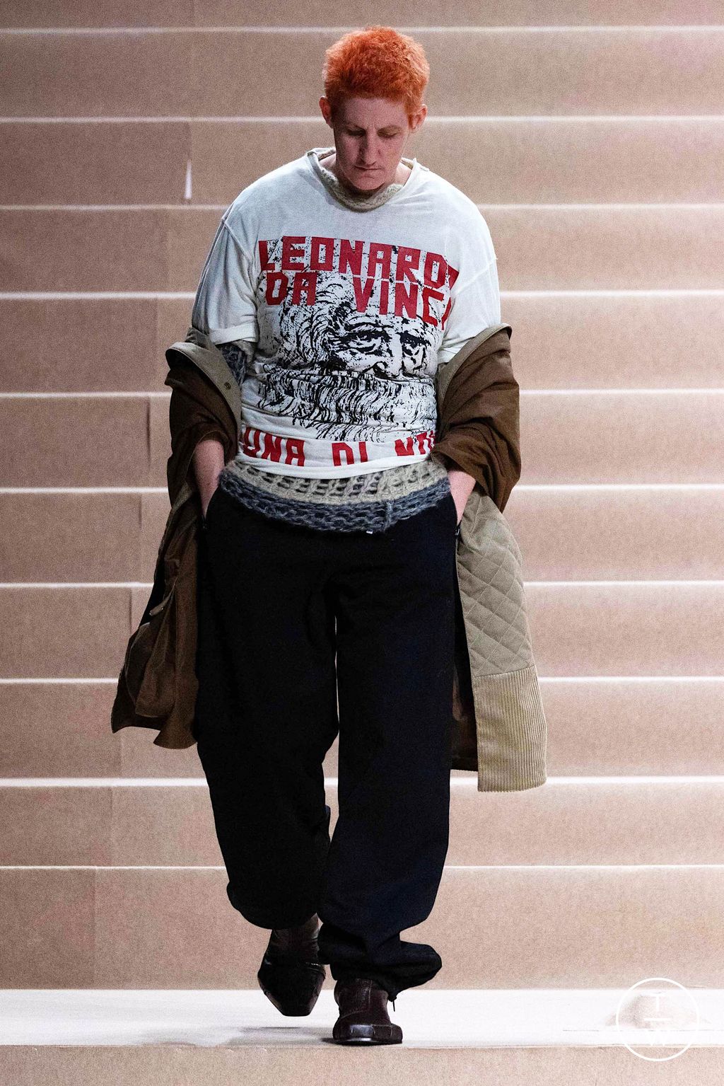 Fashion Week Florence - Pitti Fall/Winter 2024 look 33 from the Magliano collection menswear