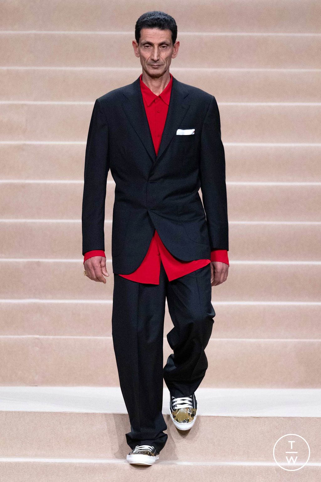 Fashion Week Florence - Pitti Fall/Winter 2024 look 40 from the Magliano collection menswear