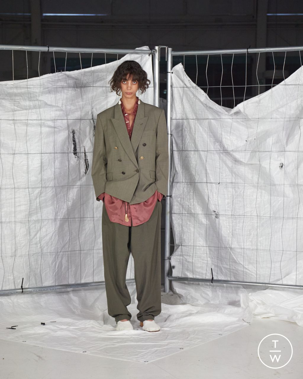Fashion Week Milan Spring/Summer 2024 look 22 from the Magliano collection 男装