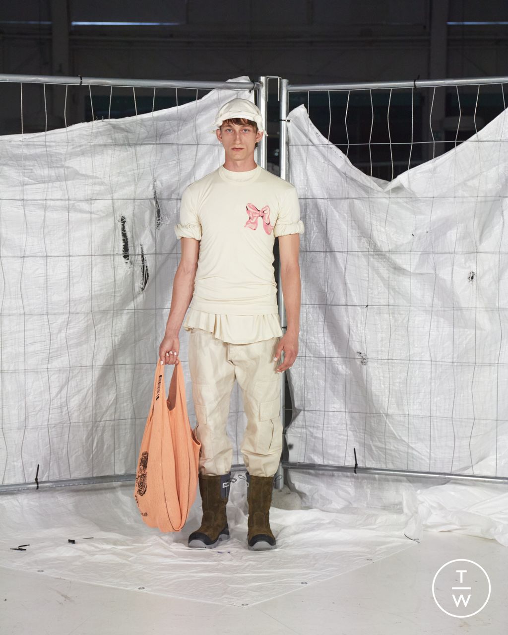 Fashion Week Milan Spring/Summer 2024 look 36 from the Magliano collection 男装