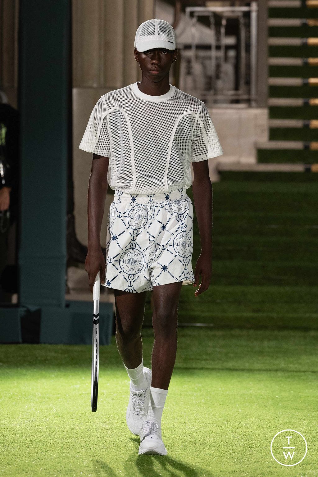Fashion Week London Spring/Summer 2024 look 4 from the Mains collection womenswear