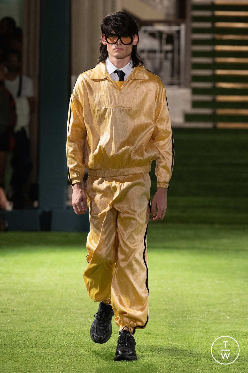 Fashion Week London Spring/Summer 2024 look 12 from the Mains collection 女装