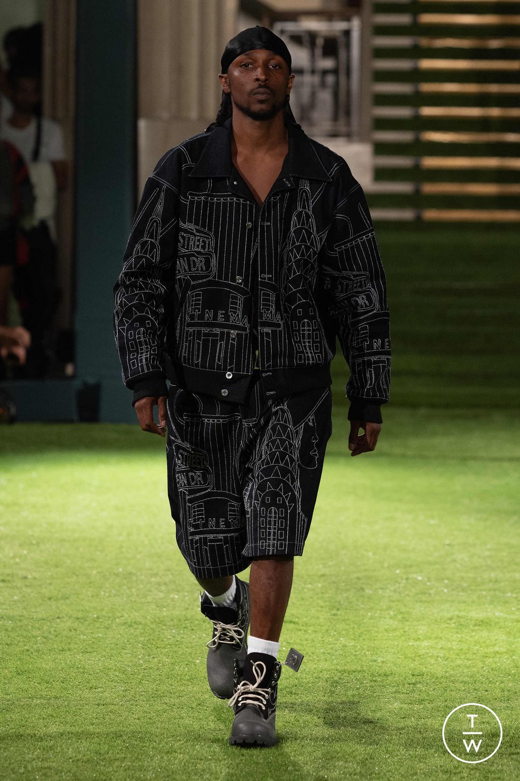 Fashion Week London Spring/Summer 2024 look 21 from the Mains collection womenswear