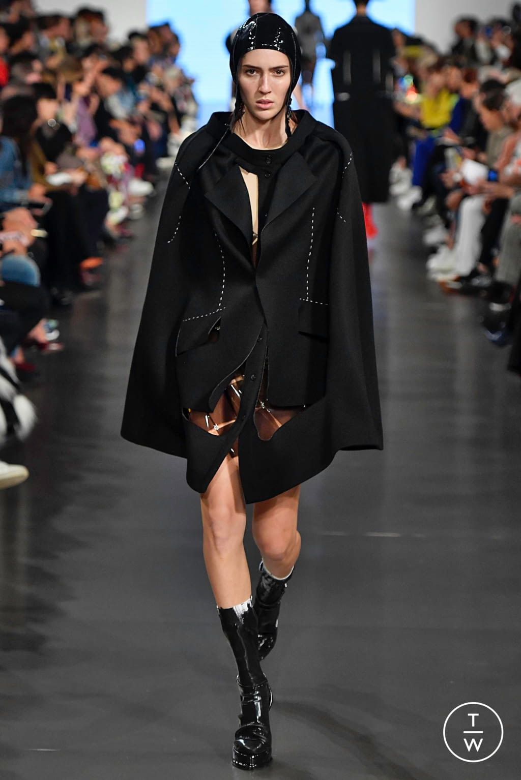 Fashion Week Paris Spring/Summer 2019 look 7 from the Maison Margiela collection womenswear