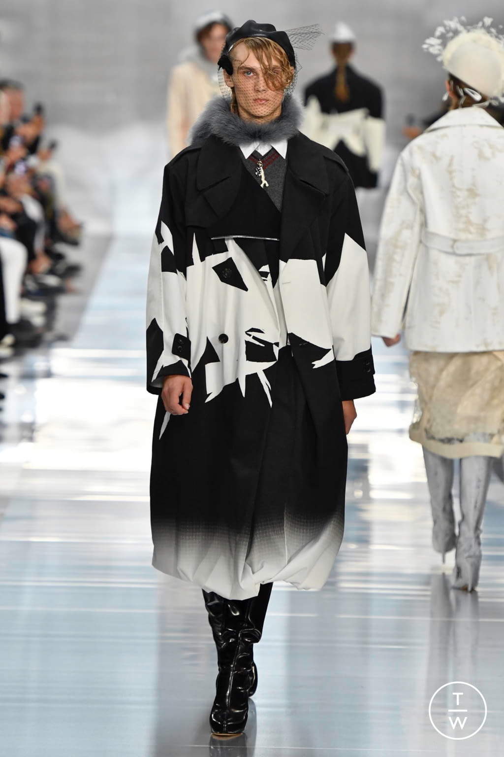 Fashion Week Paris Spring/Summer 2020 look 14 from the Maison Margiela collection womenswear