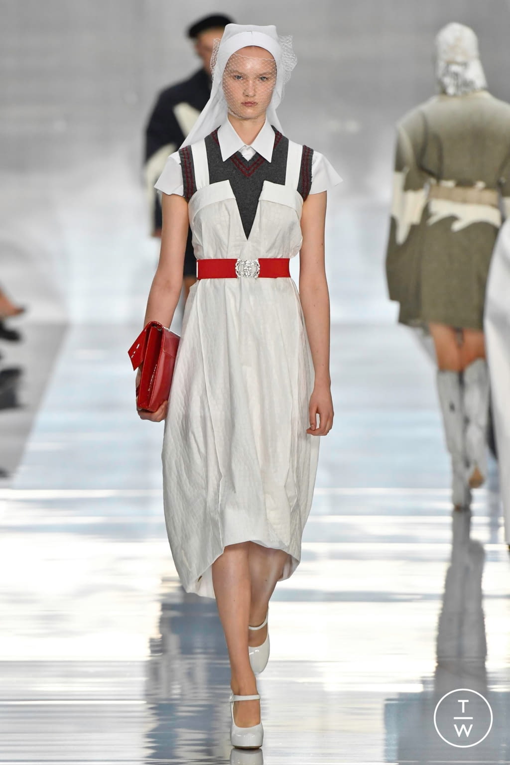 Fashion Week Paris Spring/Summer 2020 look 18 from the Maison Margiela collection womenswear
