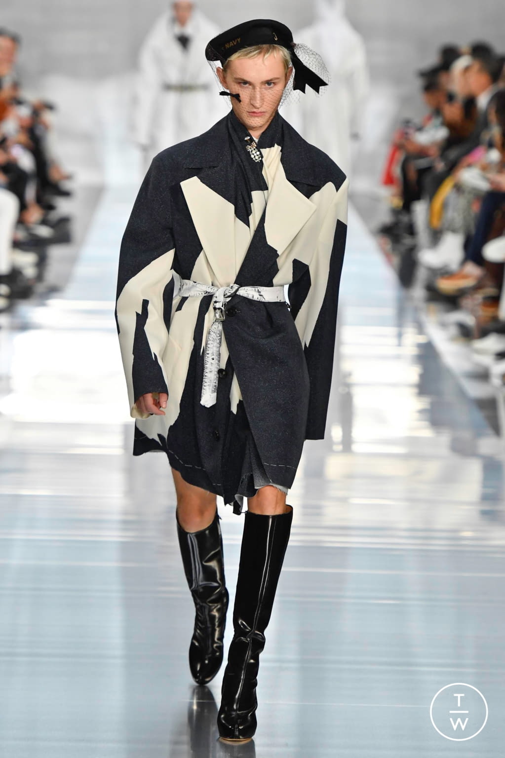 Fashion Week Paris Spring/Summer 2020 look 19 from the Maison Margiela collection womenswear
