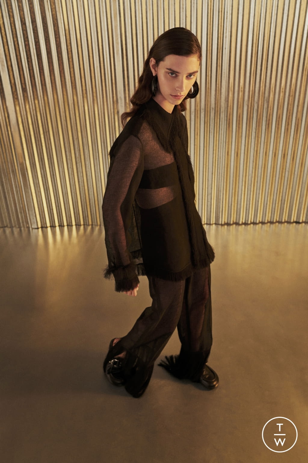 Fashion Week Paris Spring/Summer 2022 look 26 from the Maison Rabih Kayrouz collection 女装