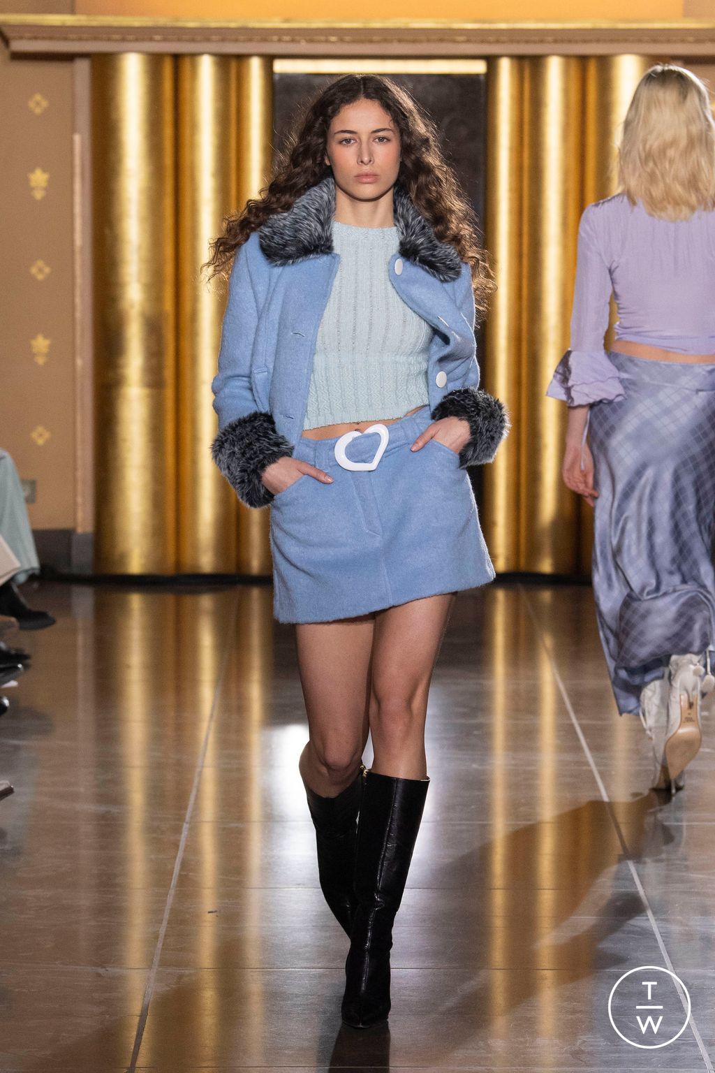 Fashion Week Paris Fall/Winter 2023 look 10 from the MaisonCléo collection 女装