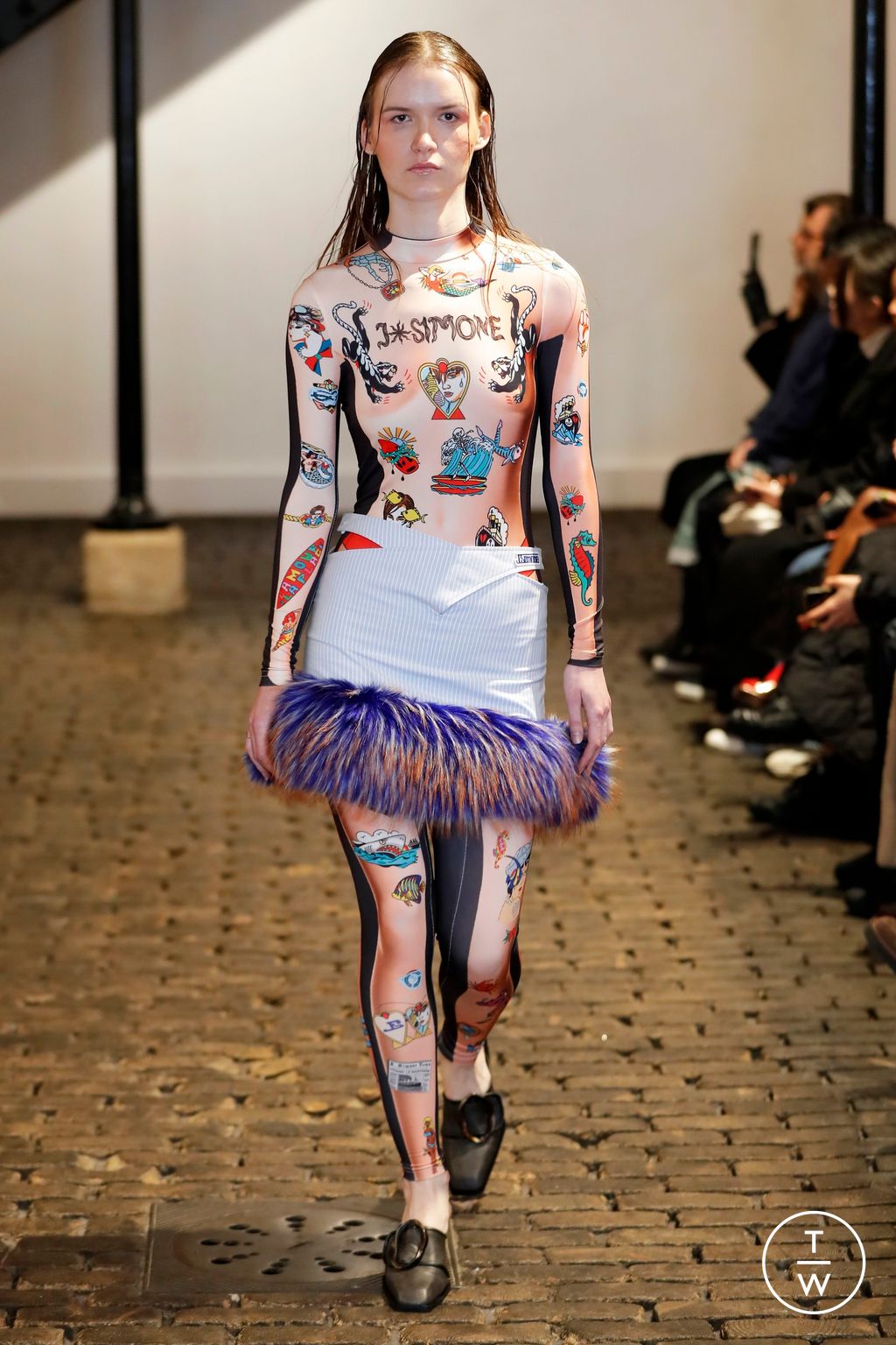 Fashion Week Paris Fall/Winter 2024 look 13 de la collection J.Simone womenswear