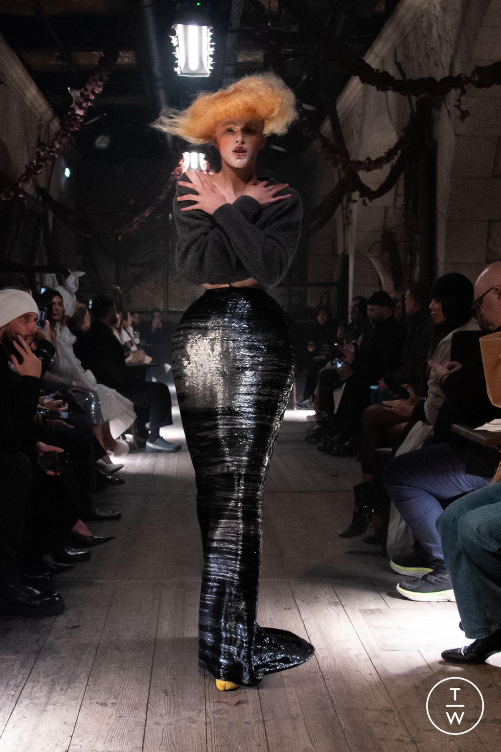 Fashion Week Paris Spring/Summer 2024 look 15 from the Maison Margiela collection 高级定制
