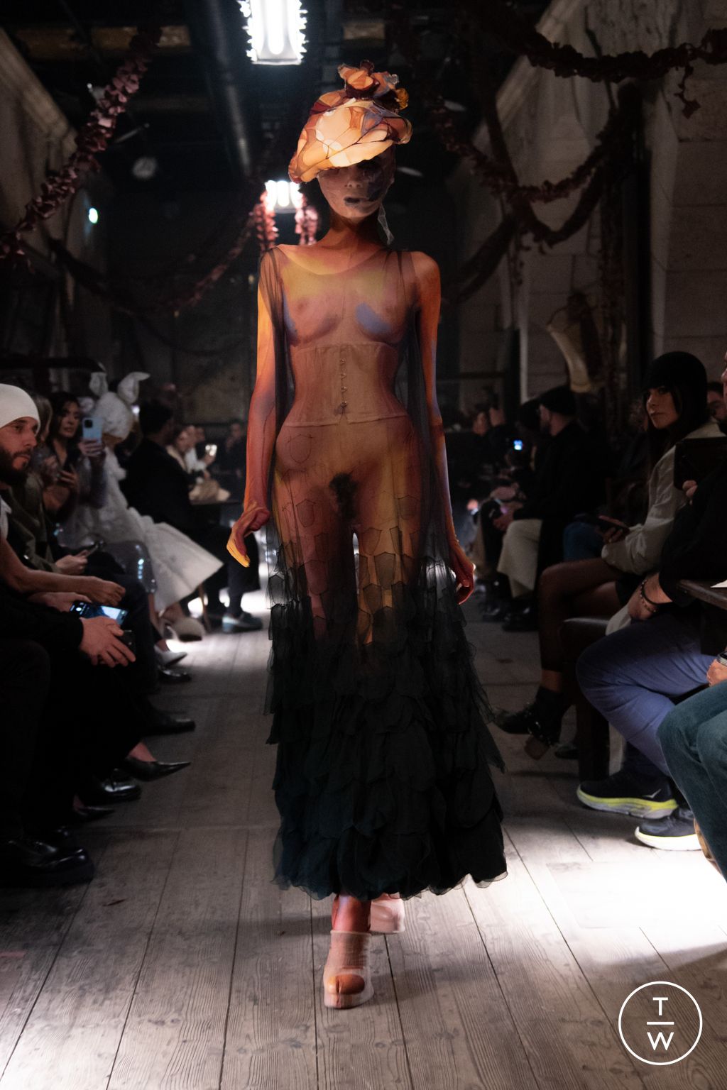 Fashion Week Paris Spring/Summer 2024 look 31 from the Maison Margiela collection 高级定制