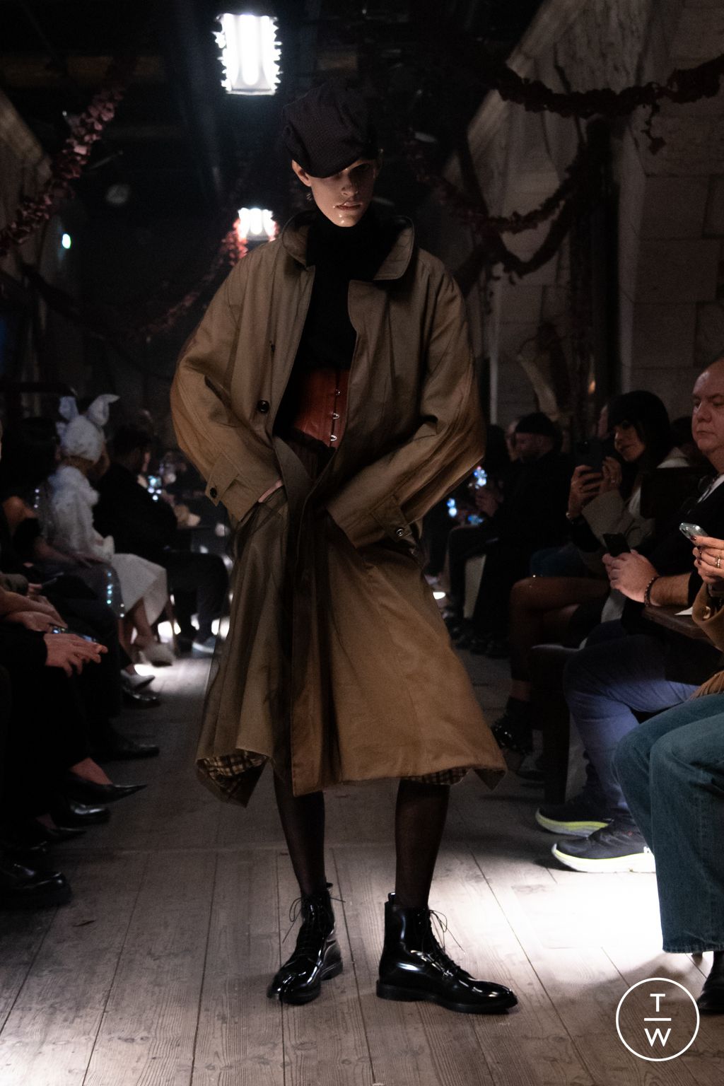 Fashion Week Paris Spring/Summer 2024 look 5 from the Maison Margiela collection couture