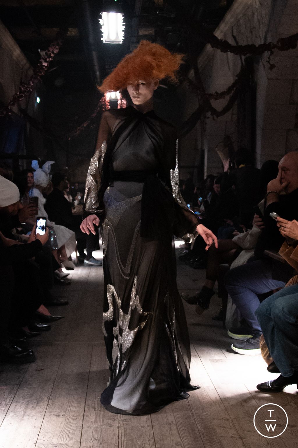 Fashion Week Paris Spring/Summer 2024 look 9 from the Maison Margiela collection couture