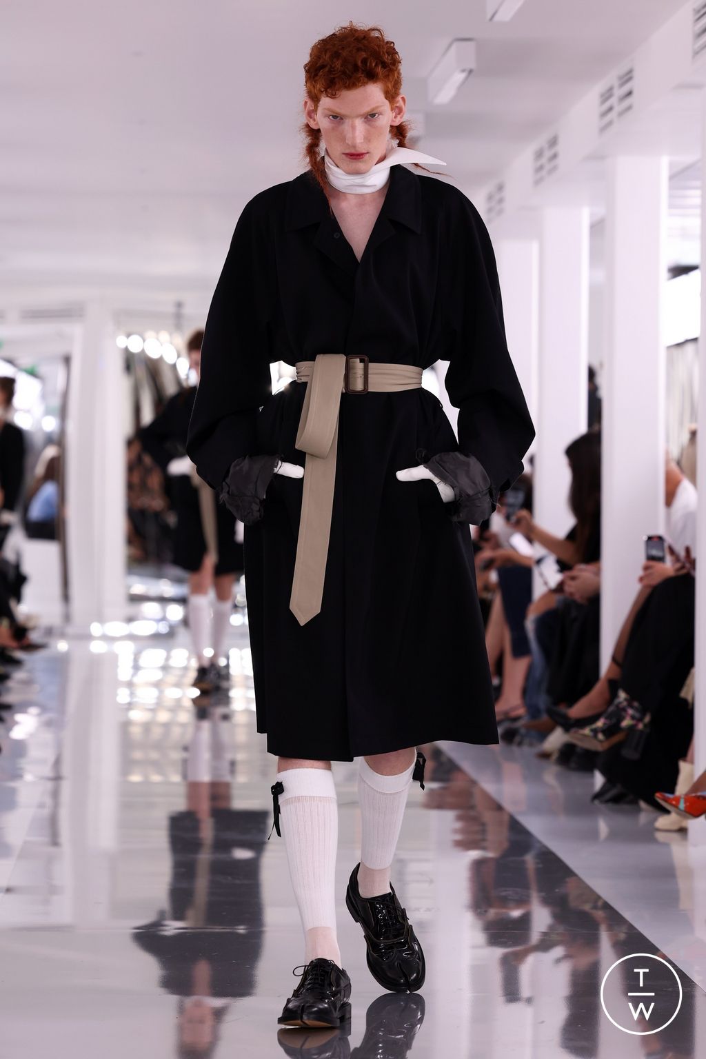 Fashion Week Paris Spring/Summer 2024 look 9 from the Maison Margiela collection 女装