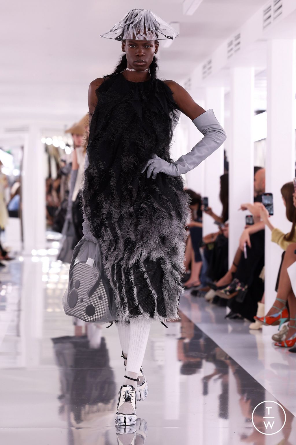 Fashion Week Paris Spring/Summer 2024 look 12 from the Maison Margiela collection womenswear