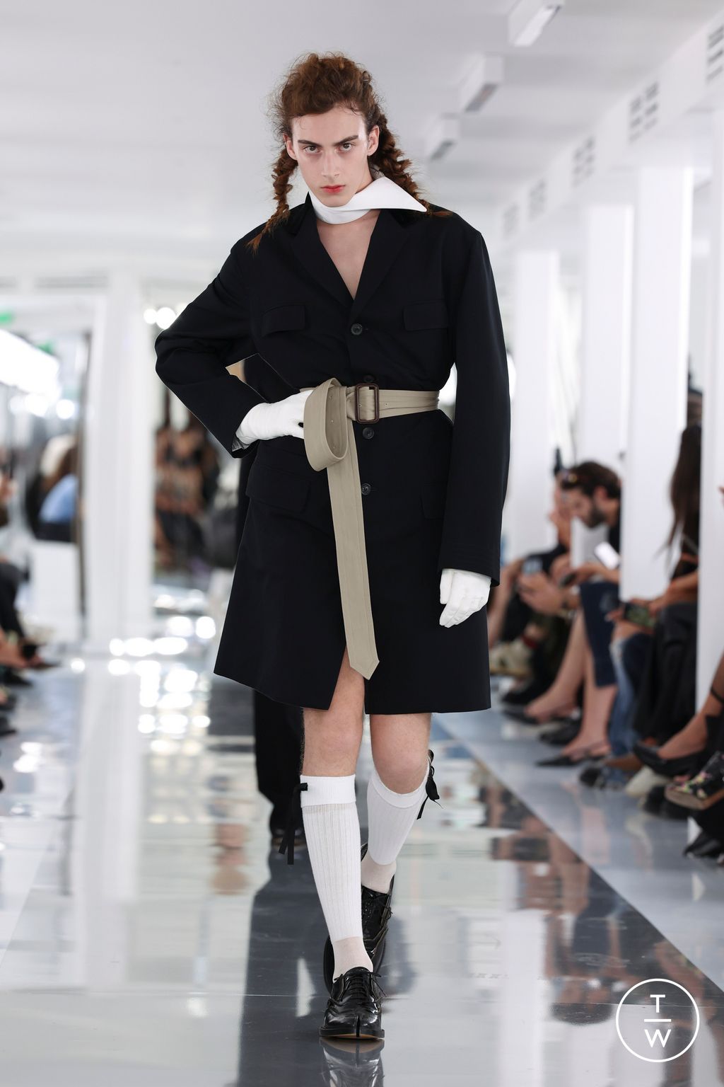 Fashion Week Paris Spring/Summer 2024 look 10 from the Maison Margiela collection 女装