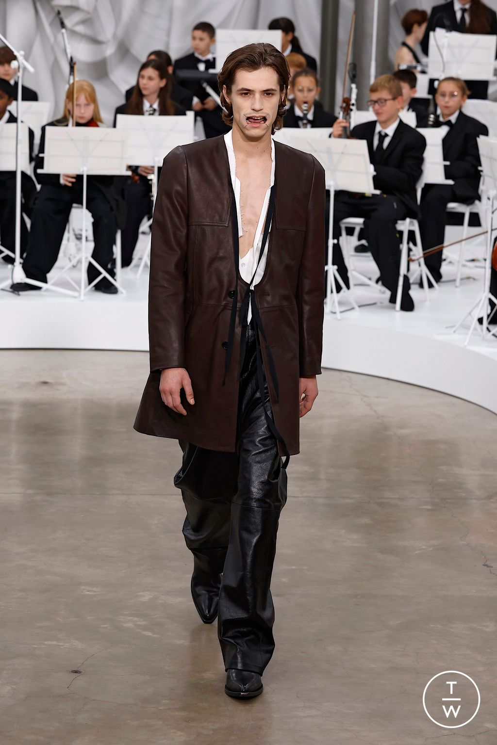 Fashion Week Paris Spring/Summer 2026 look 8 from the Maison Margiela collection womenswear