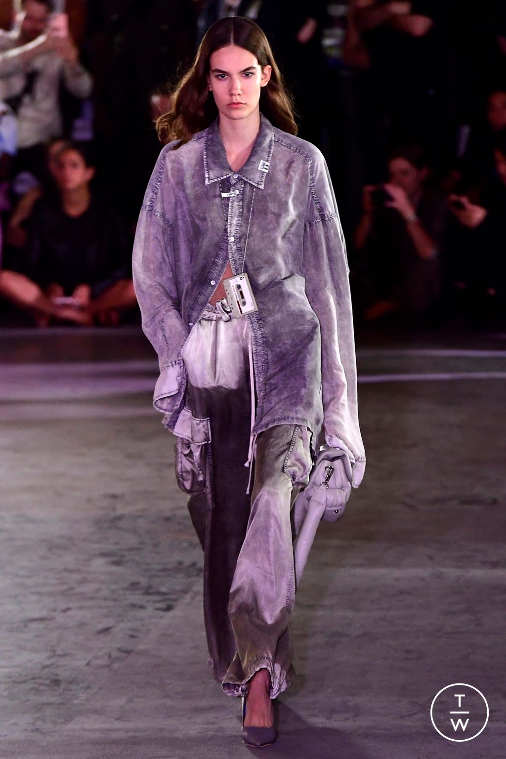 Fashion Week Paris Spring/Summer 2024 look 7 from the Maison Mihara Yasuhiro collection 男装