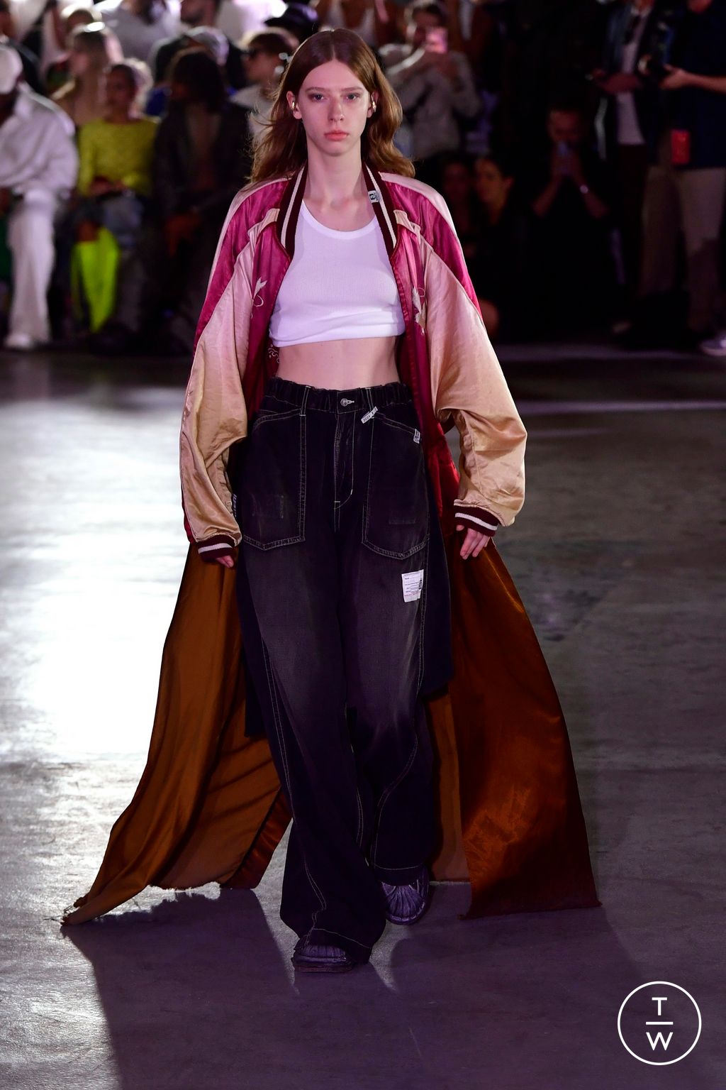 Fashion Week Paris Spring/Summer 2024 look 28 from the Maison Mihara Yasuhiro collection 男装