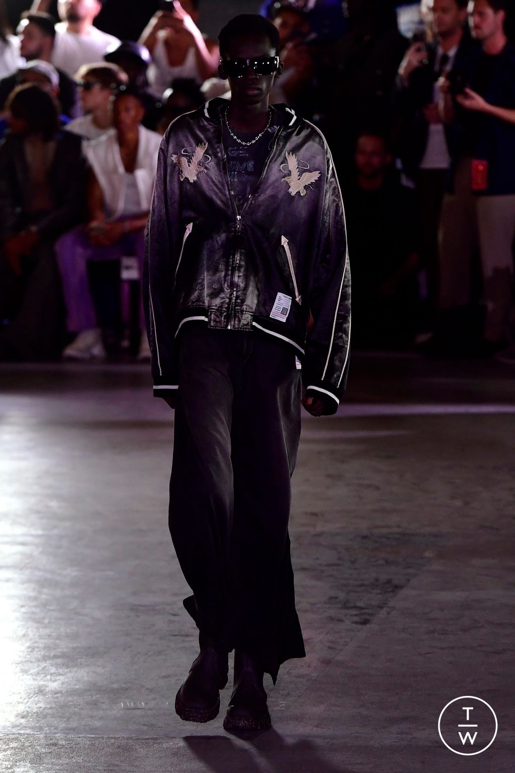 Fashion Week Paris Spring/Summer 2024 look 29 from the Maison Mihara Yasuhiro collection menswear