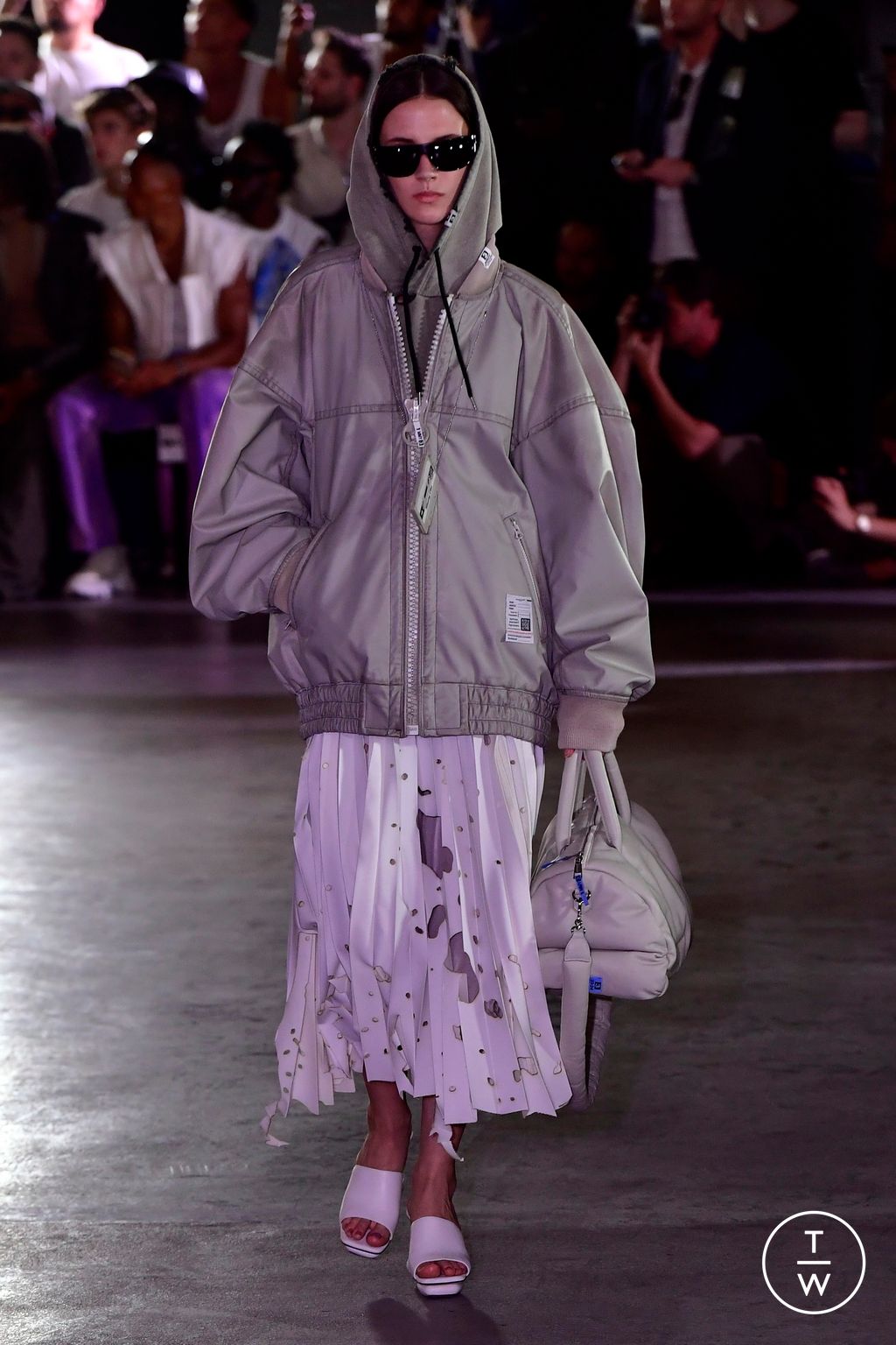 Fashion Week Paris Spring/Summer 2024 look 35 from the Maison Mihara Yasuhiro collection menswear
