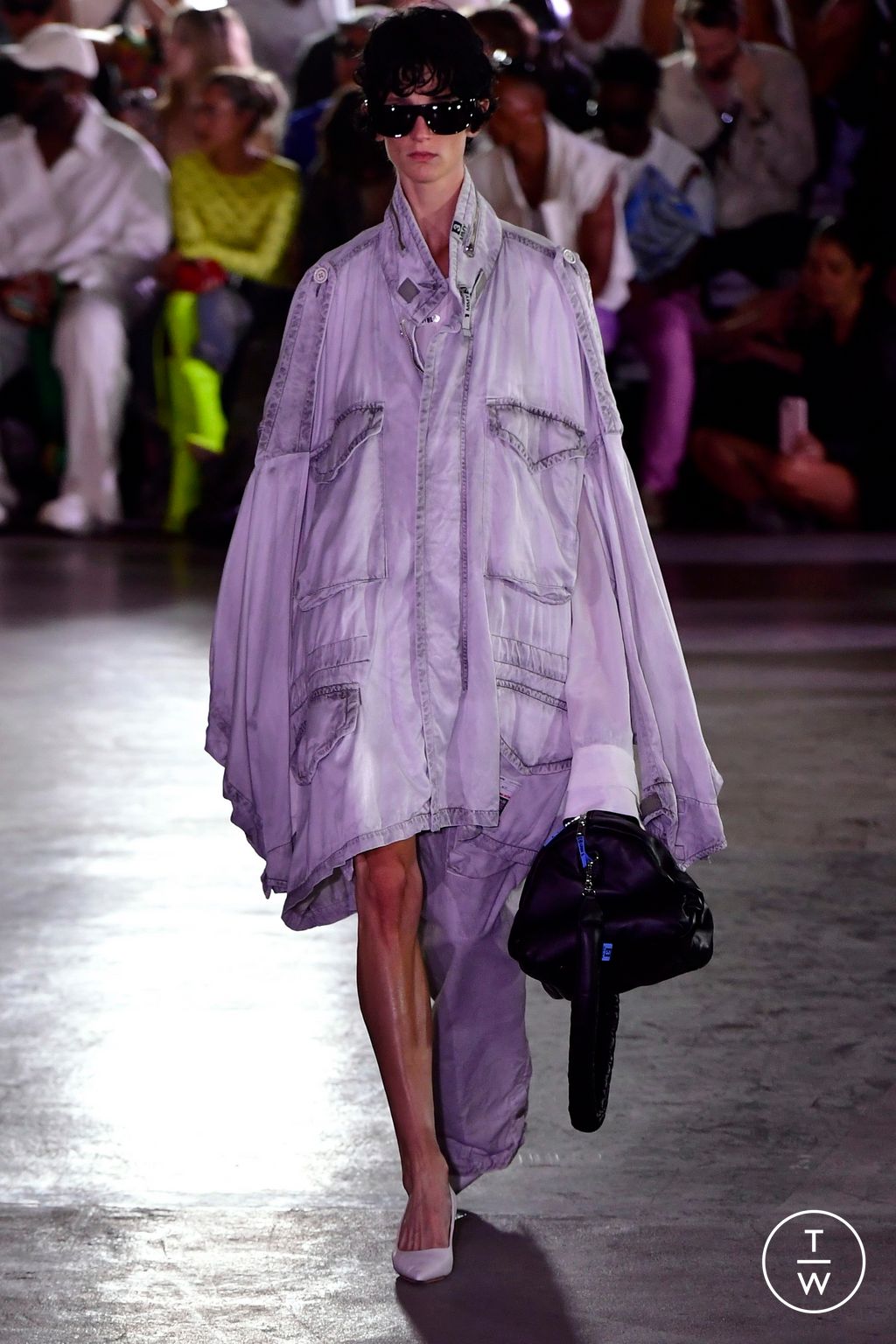 Fashion Week Paris Spring/Summer 2024 look 41 from the Maison Mihara Yasuhiro collection menswear