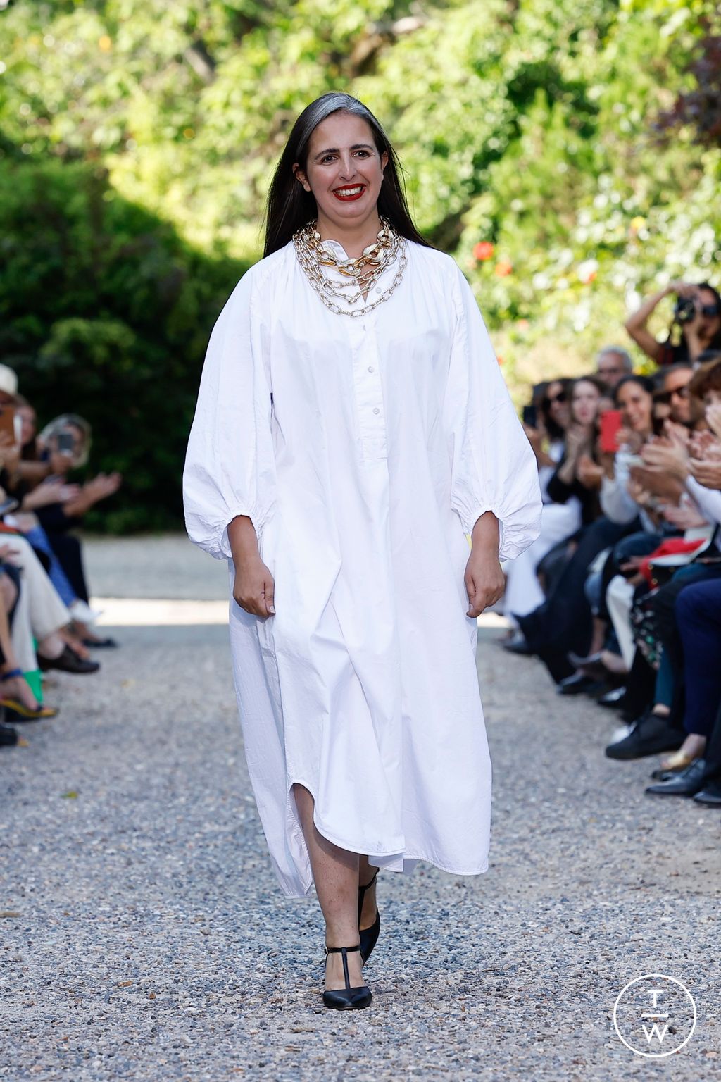 Fashion Week Paris Fall/Winter 2023 look 27 from the Maison Sara Chraibi collection 高级定制