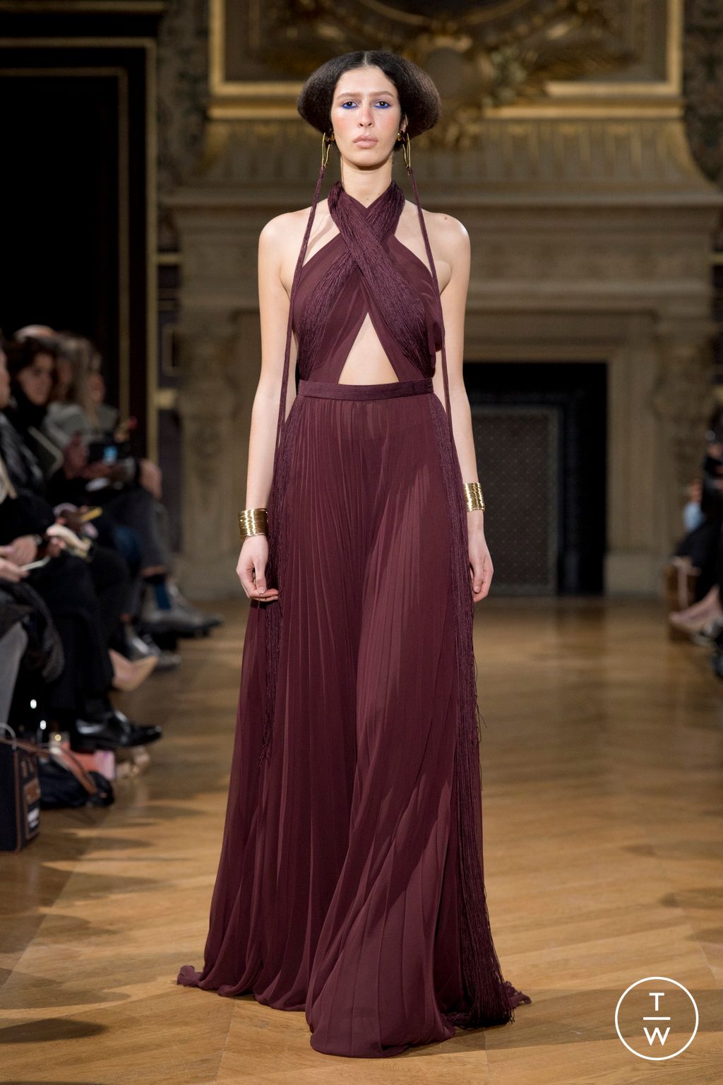 Fashion Week Paris Spring/Summer 2024 look 3 from the Maison Sara Chraibi collection couture
