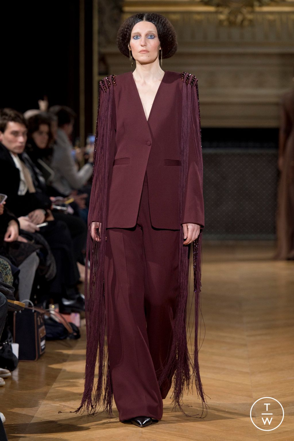 Fashion Week Paris Spring/Summer 2024 look 5 from the Maison Sara Chraibi collection couture