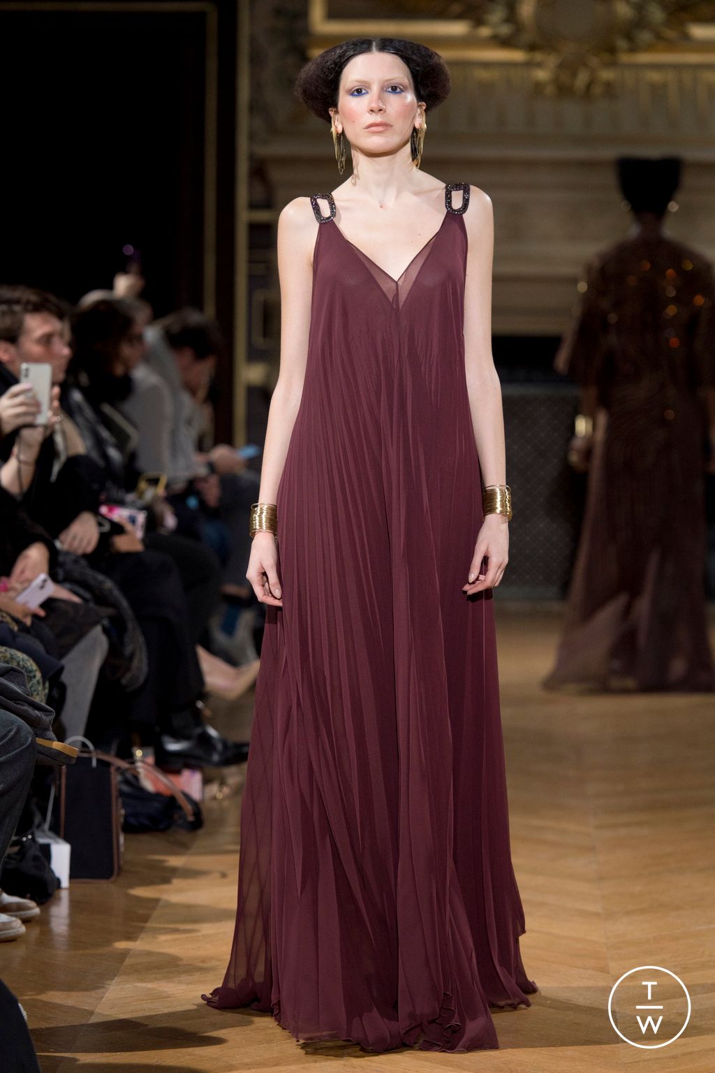 Fashion Week Paris Spring/Summer 2024 look 7 from the Maison Sara Chraibi collection couture