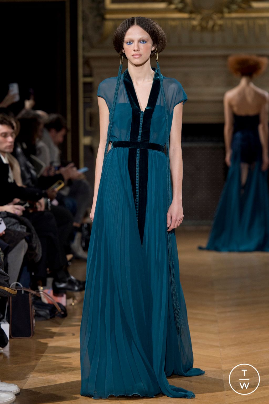 Fashion Week Paris Spring/Summer 2024 look 14 from the Maison Sara Chraibi collection couture