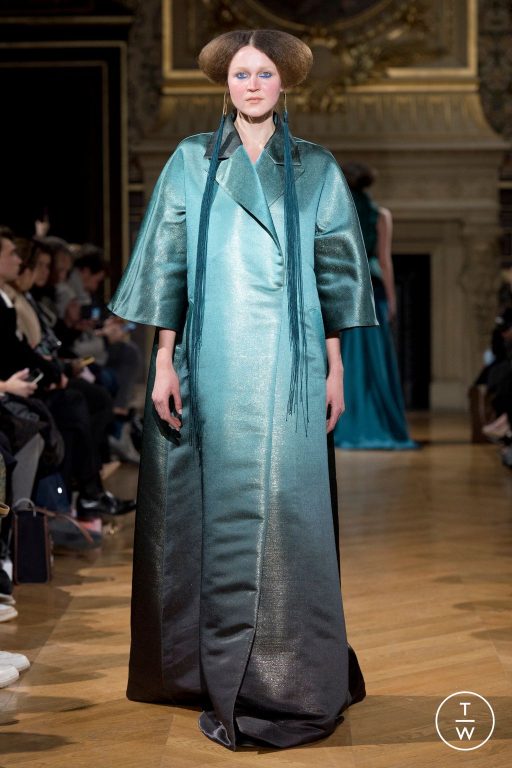 Fashion Week Paris Spring/Summer 2024 look 16 from the Maison Sara Chraibi collection couture