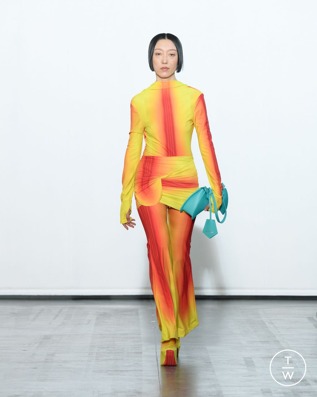 Fashion Week Paris Fall/Winter 2023 look 13 from the Maitrepierre collection 女装