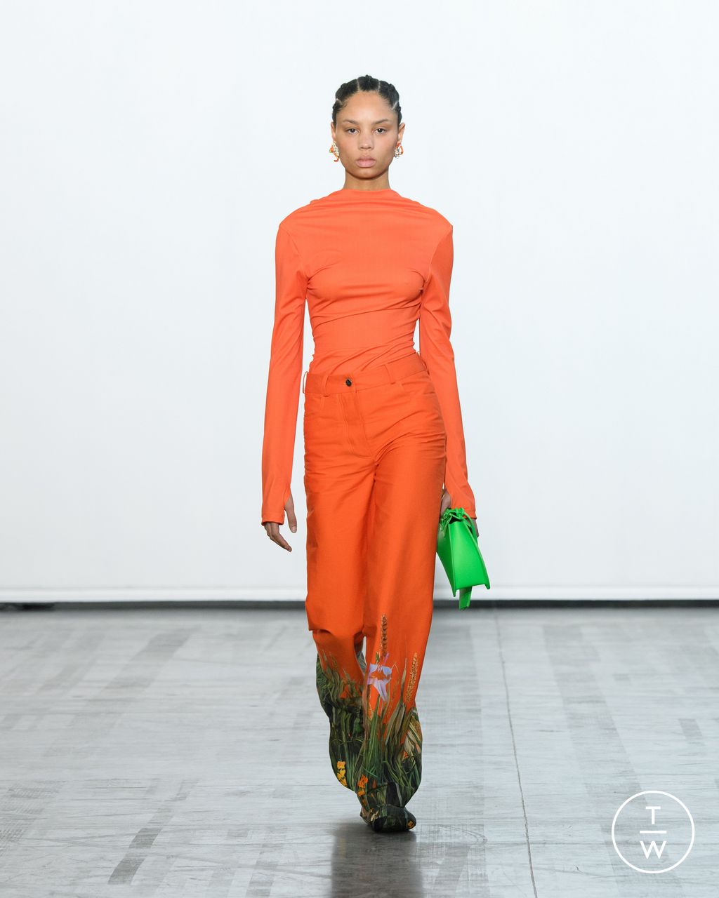 Fashion Week Paris Fall/Winter 2023 look 14 from the Maitrepierre collection womenswear