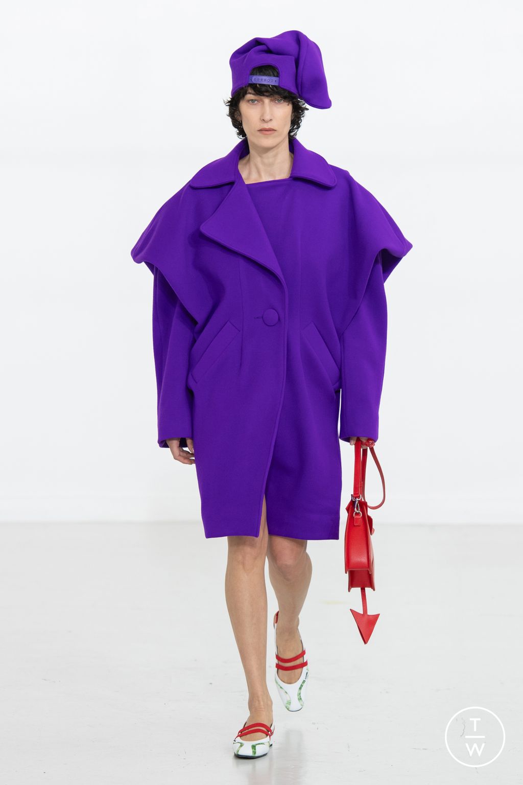 Fashion Week Paris Fall/Winter 2024 look 13 from the Maitrepierre collection womenswear