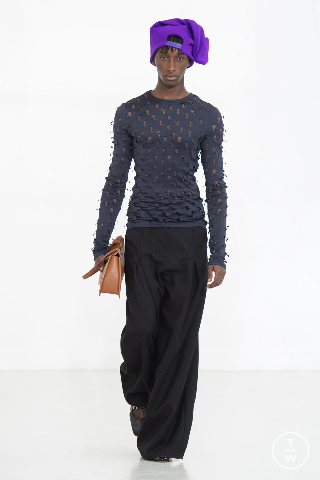 Fashion Week Paris Fall/Winter 2024 look 19 from the Maitrepierre collection womenswear