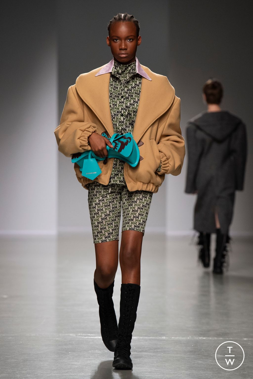 Fashion Week Paris Fall/Winter 2025 look 12 from the Maitrepierre collection womenswear