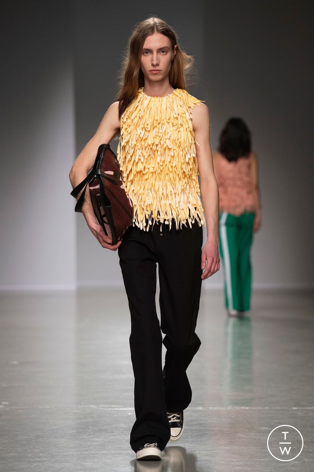 Fashion Week Paris Fall/Winter 2025 look 21 from the Maitrepierre collection womenswear