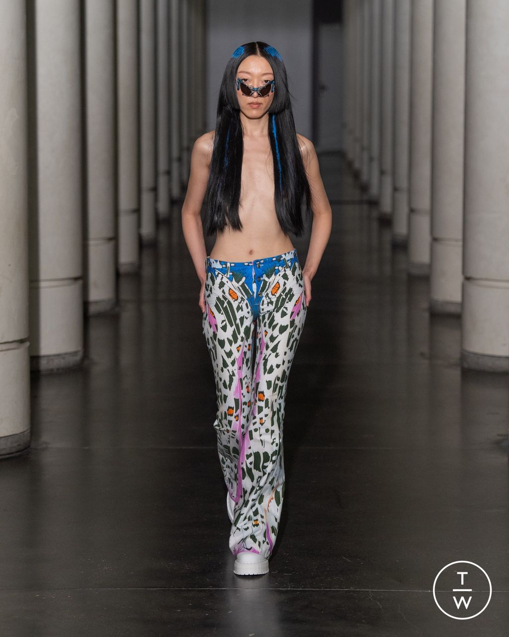 Fashion Week Paris Spring/Summer 2024 look 7 from the Maitrepierre collection 女装