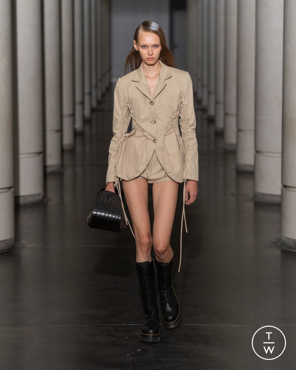 Fashion Week Paris Spring/Summer 2024 look 12 from the Maitrepierre collection womenswear