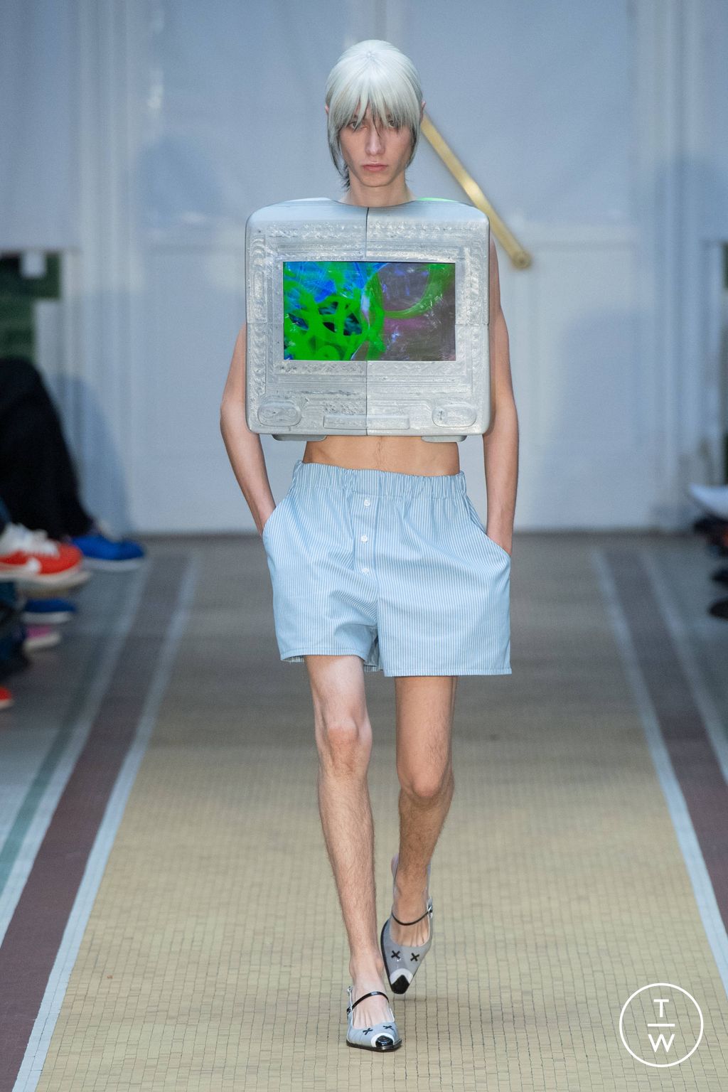 Fashion Week Paris Spring/Summer 2025 look 1 from the Maitrepierre collection womenswear