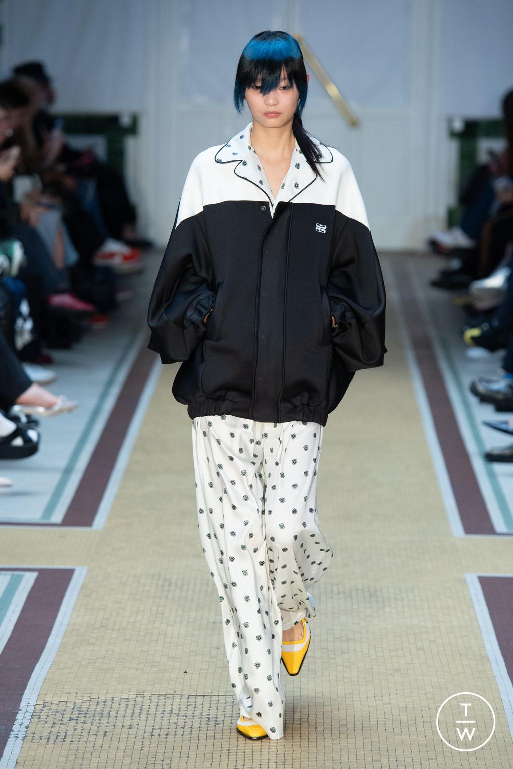 Fashion Week Paris Spring/Summer 2025 look 5 de la collection Maitrepierre womenswear