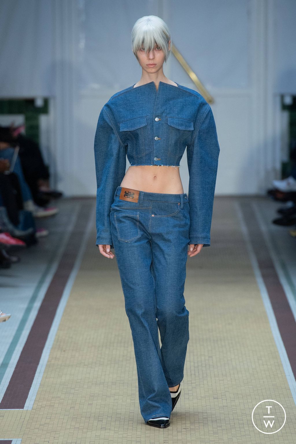 Fashion Week Paris Spring/Summer 2025 look 10 from the Maitrepierre collection womenswear