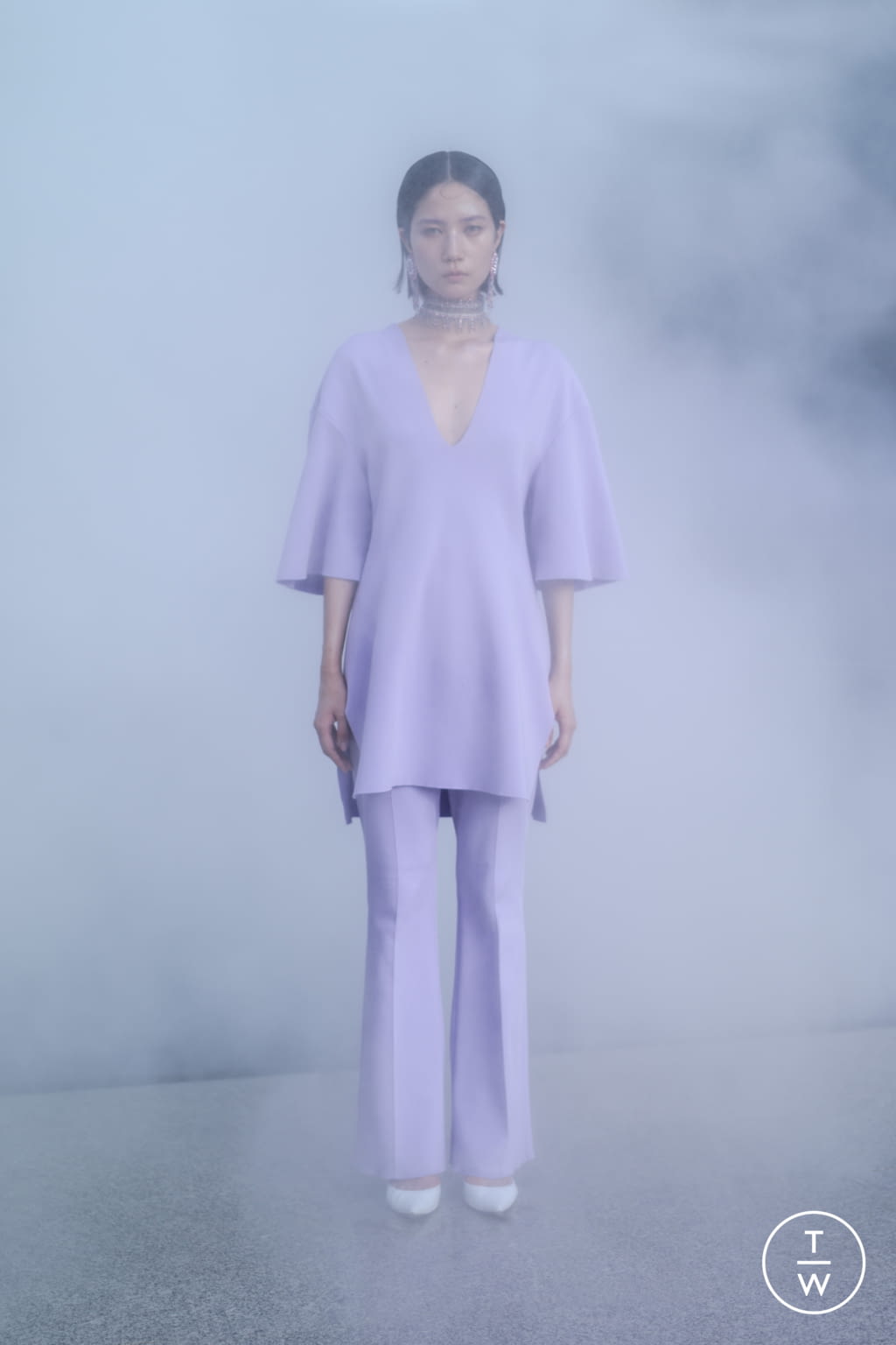 Fashion Week Paris Spring/Summer 2022 look 5 de la collection Mame Kurogouchi womenswear