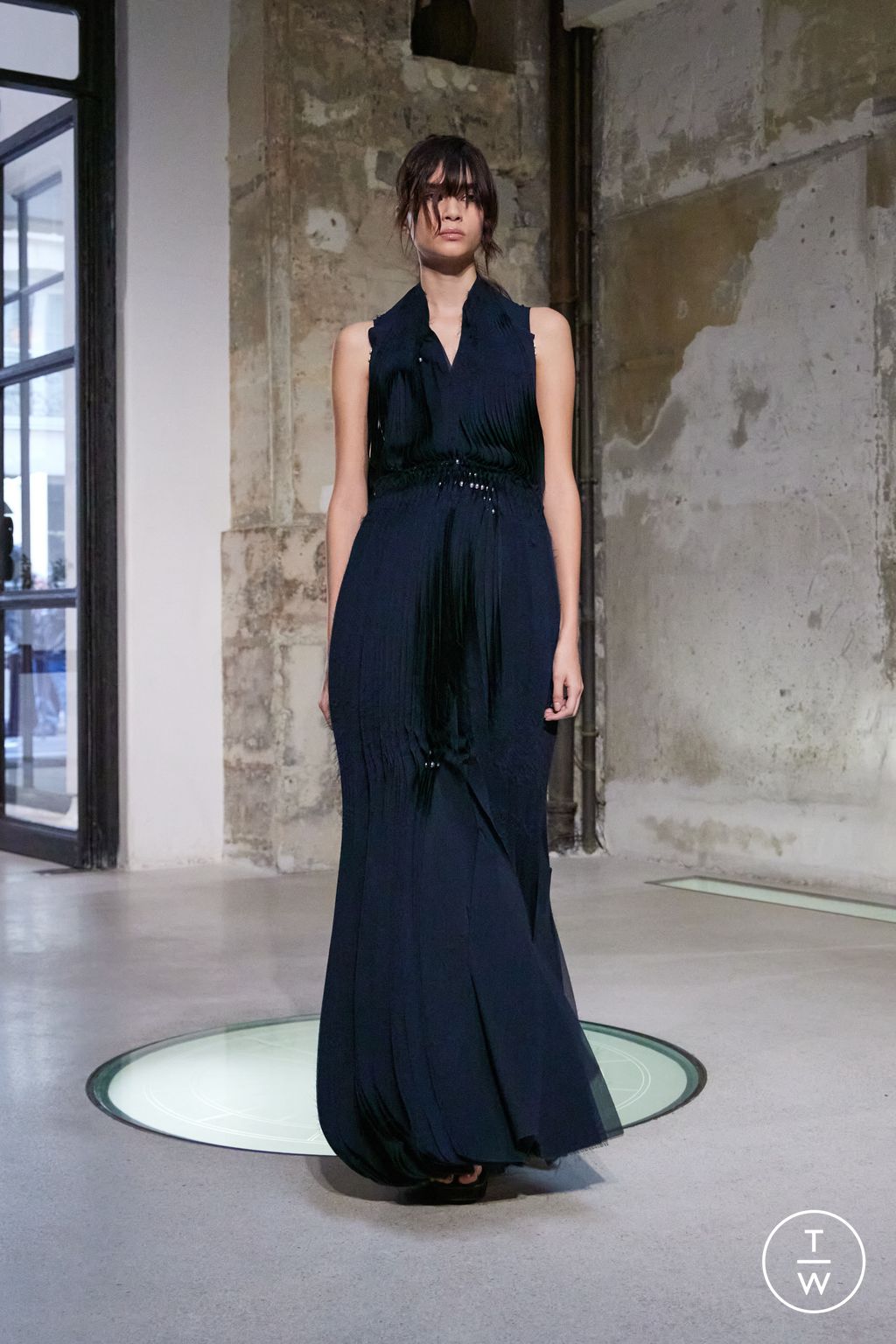Fashion Week Paris Spring-Summer 2025 look 17 de la collection Mame Kurogouchi womenswear