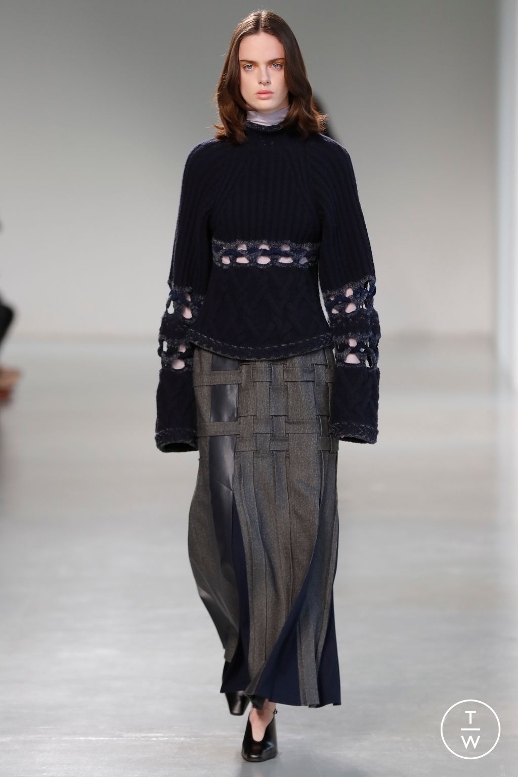 Fashion Week Paris Fall/Winter 2023 look 18 from the Mame Kurogouchi collection womenswear